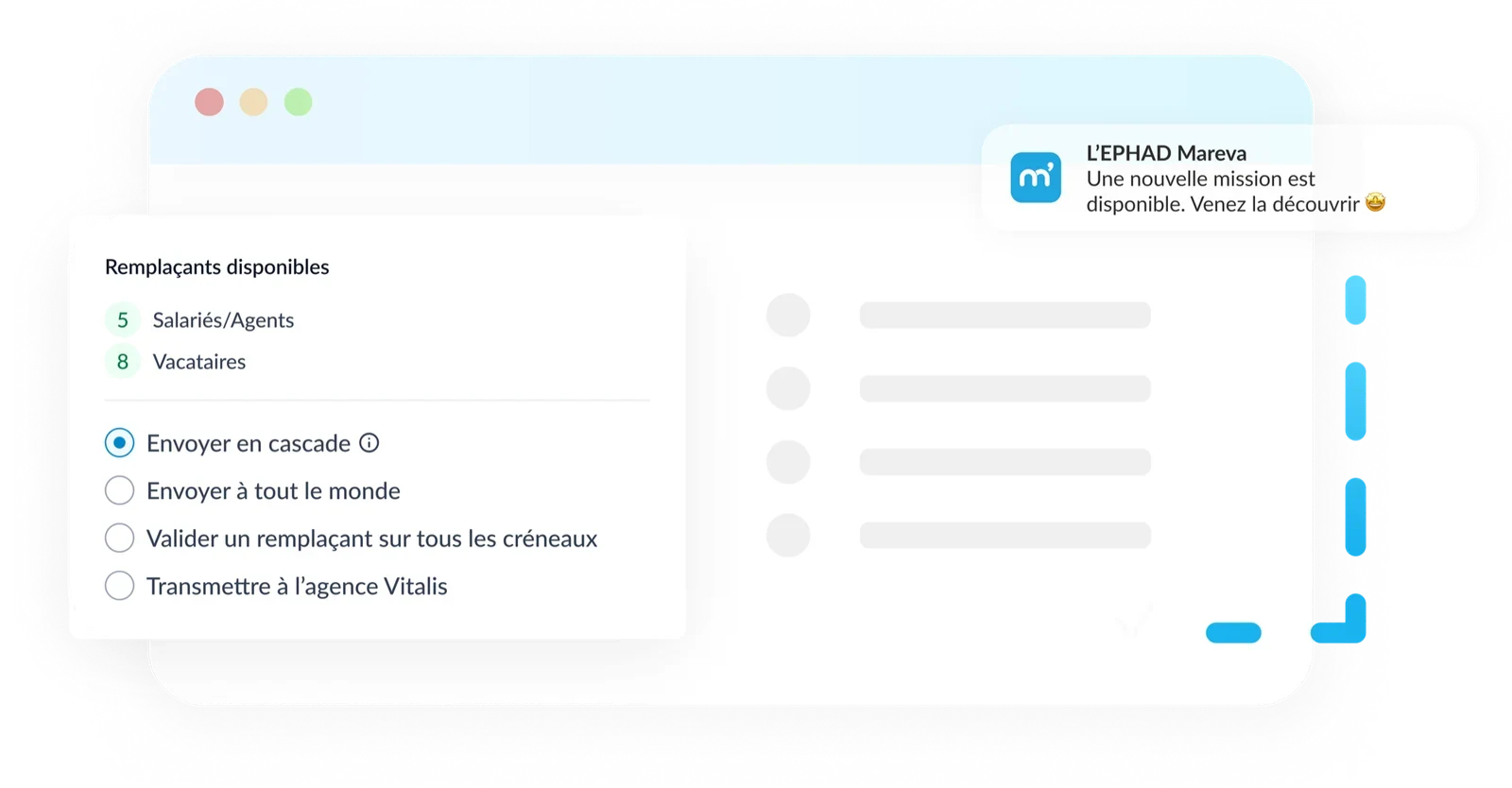 Diffusez vos missions à l'ensemble de votre vivier